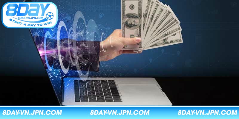 Thao tác tạo mã PIN rút tiền 8DAY