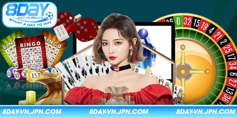 Đôi nét tổng quan sảnh casino 8DAY xanh chín